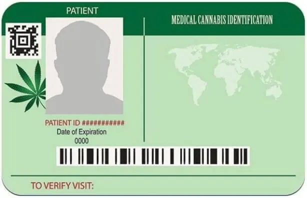 Medical marijuana card